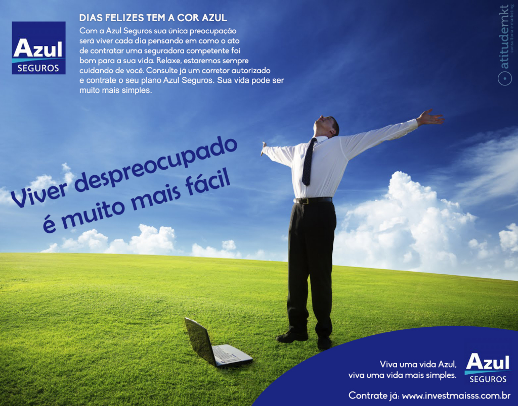 Com a Azul Seguros, o atendimento é simples e os serviços excelentes.
